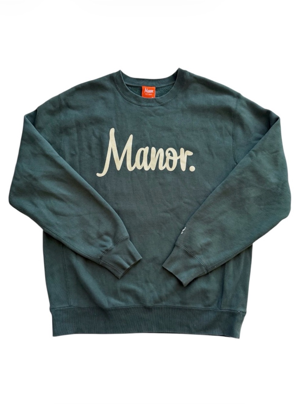Manor Green Crew Sweatshirt size XL